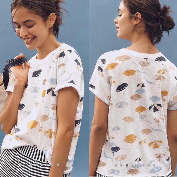 Anthropologie Maeve Caitlin tee - Picture 2 of 4